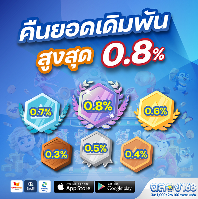 รับทันที 20 เมื่อฝาก ขั้นต่ำ 500 บาท